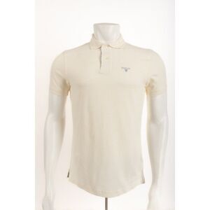 Barbour Mens Polo Shirt Top Size S Whisper White Harrowgate short sleeve NWT